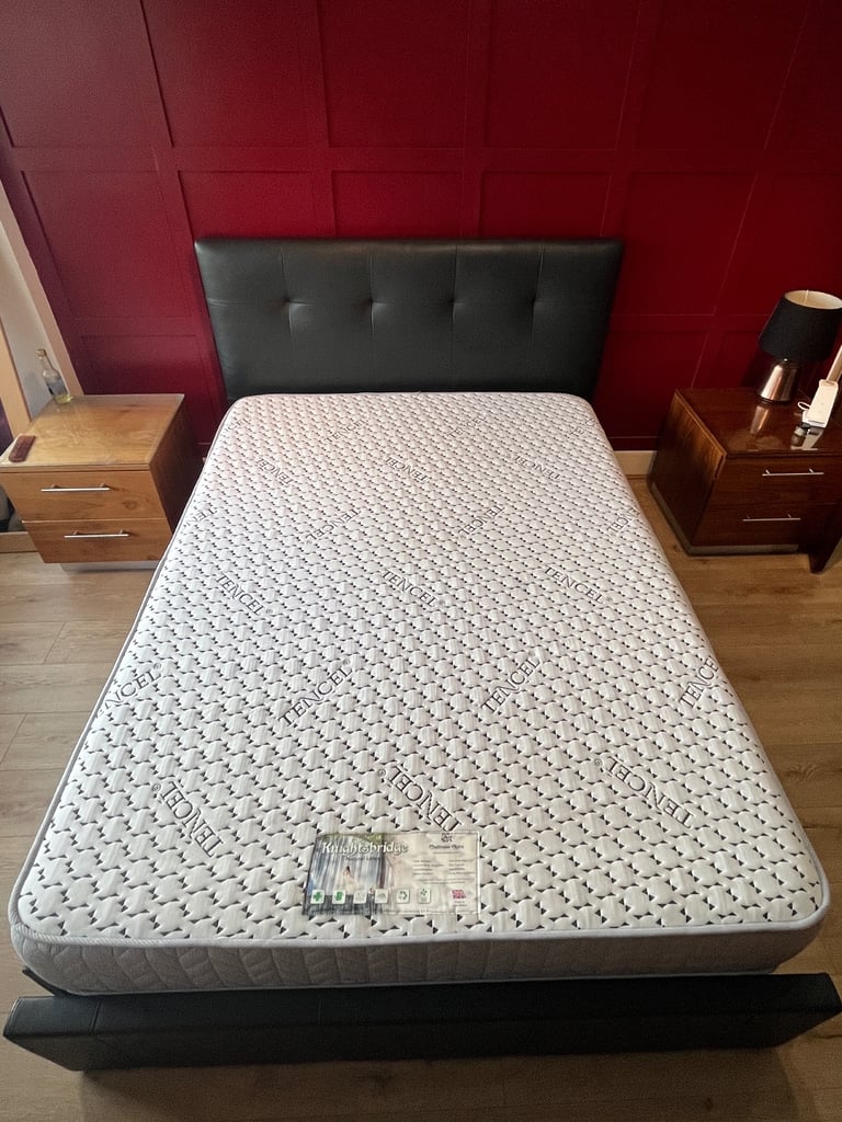 Double bed and mattress 