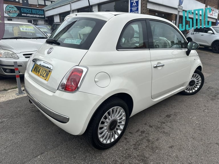 2014 Fiat 500 1.2 Lounge Hatchback 3dr Petrol Manual Euro 6 (s/s) (69 bhp) Hatchback Petrol Manual