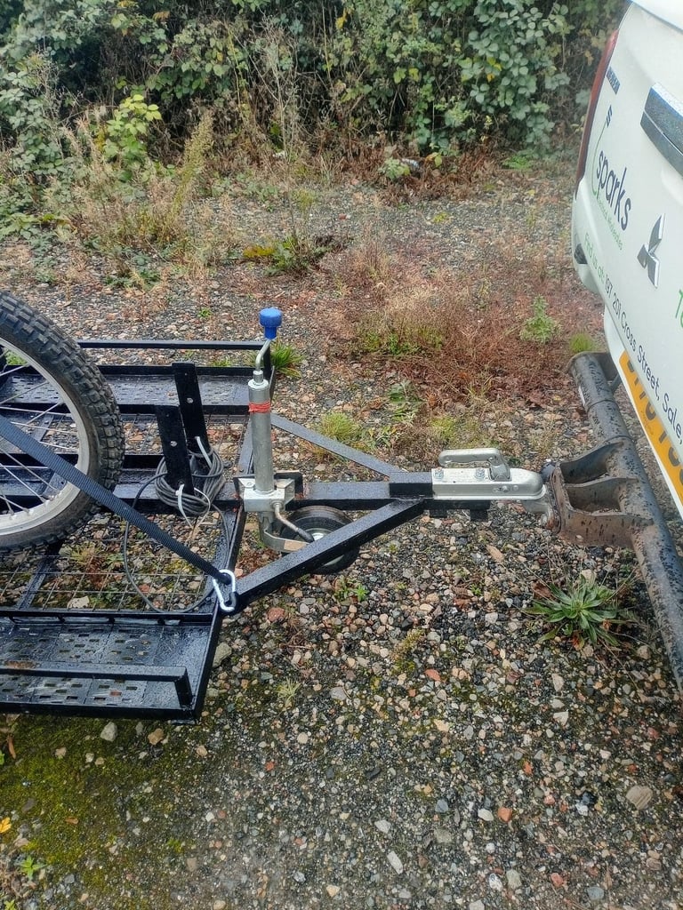 Trials bike sidecar, Bultaco 350 trials bike and sidecar 