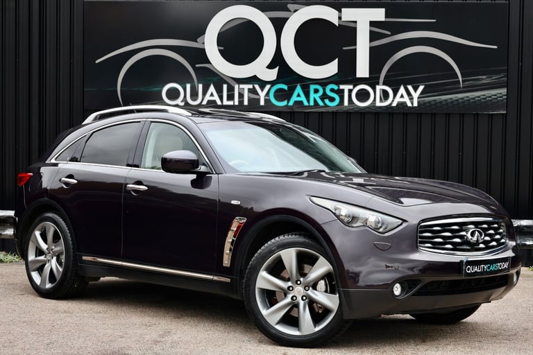 2012 Infiniti FX30d S Premium Diesel 4X4 *Midnight Mocha + Huge Specification*