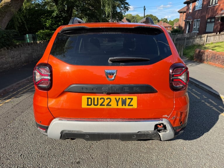 2022 Dacia Duster 1.3 Automatic TCe Prestige EDC Damaged Salvage Repairable 