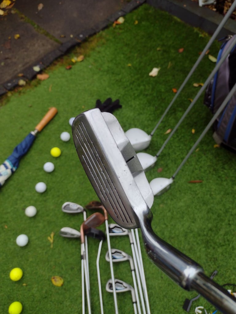 VGC FULL SET MEN'S DUNLOP TOUR ELITE MIX GOLF CLUBS + MOTOCADDY GOLF BAG + FREE EXTRAS 