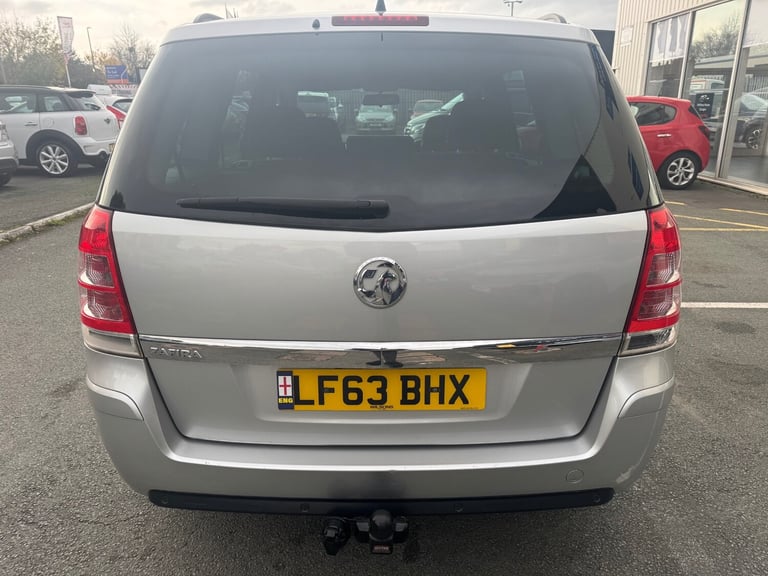 2013 Vauxhall Zafira 1.6i [115] Exclusiv 5dr MPV Petrol Manual