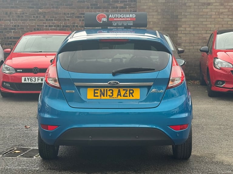 2013 Ford Fiesta 1.6 TDCi Titanium ECOnetic 3dr HATCHBACK DIESEL Manual