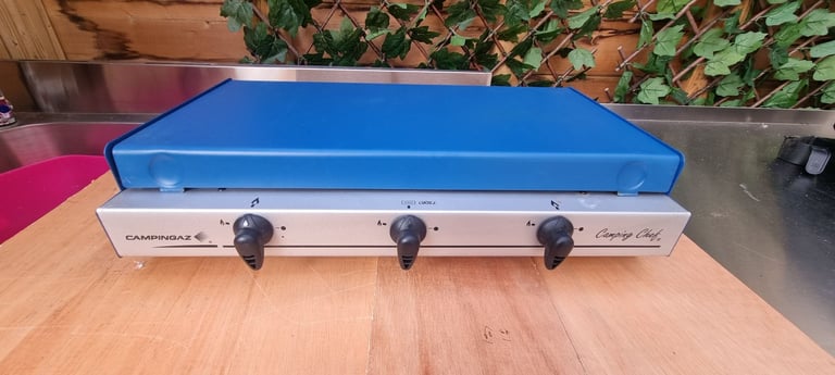Campinggaz Camping Chef double cooker with grill