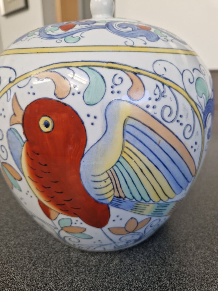 Vintage Chinese Ginger Jar