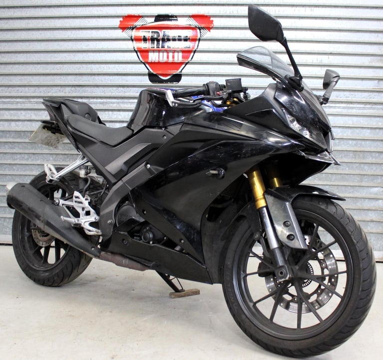 2020 70 YAMAHA YZF-R125 ABS NEW SHAPE TRADE SALE BLACK RUNNING PROJECT EASY FIX