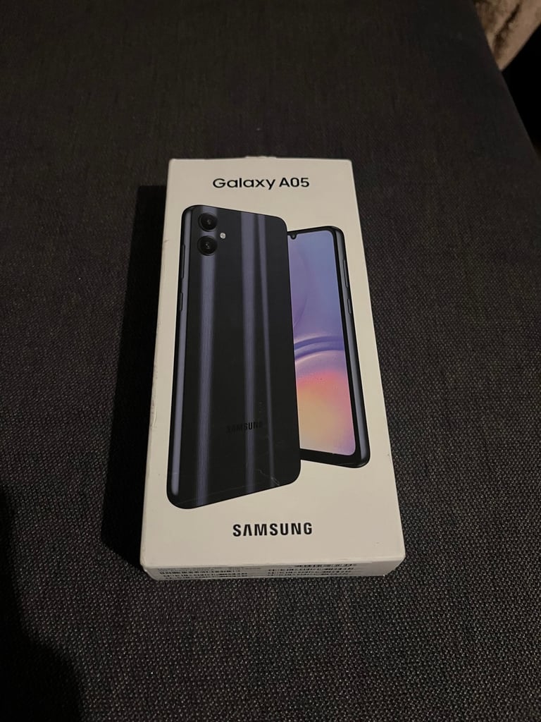 image for BRAND NEW SEALED SAMSUNGGALAXY A05 5G 64GB BLACK 6.7 INCH PLS LCD DISPLAY DUAL SIM MOBILE(UNLOCKED)