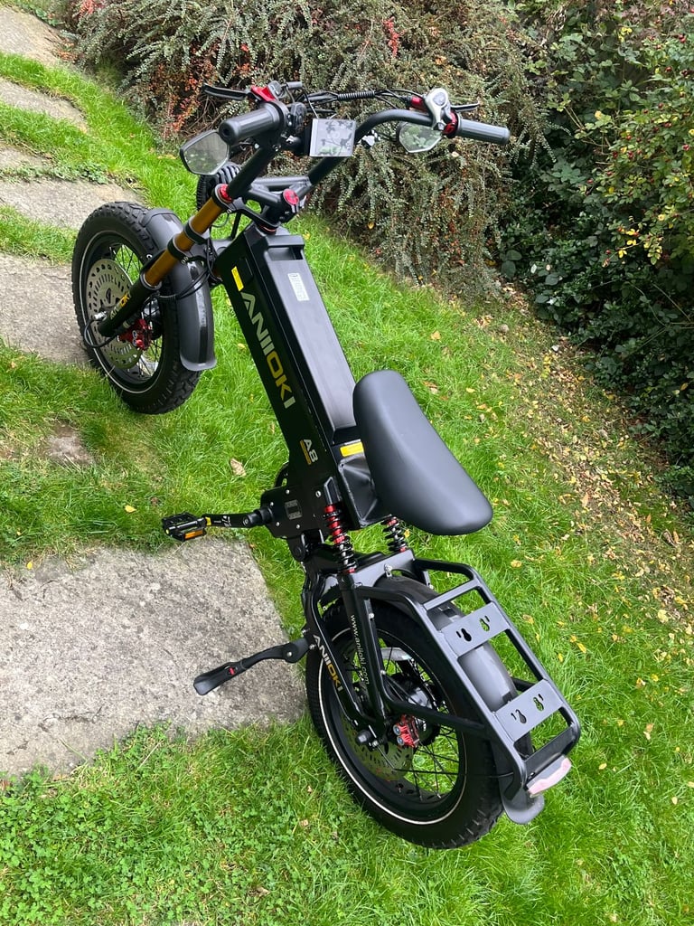 2024 Version Aniioki A8 Pro Max 52V Dual Motor Ebike 