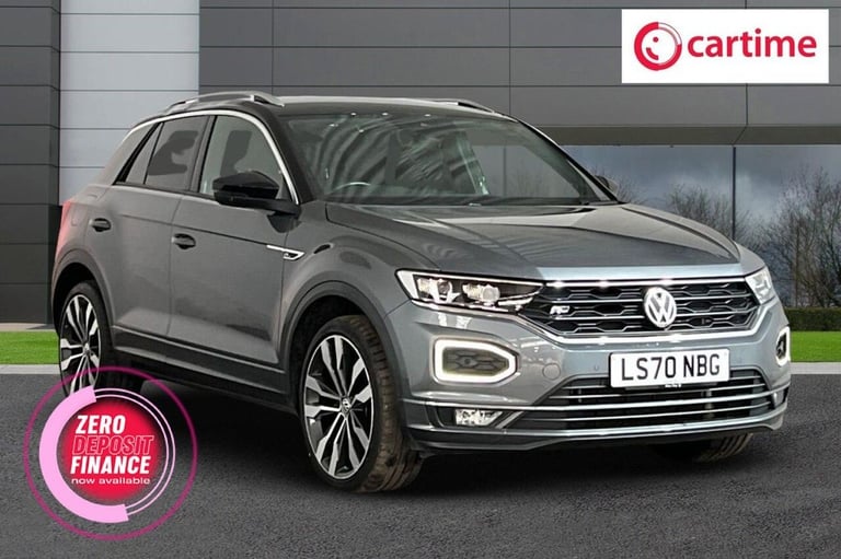 2020 70 VOLKSWAGEN T-ROC 2.0 TSI GPF R-LINE SUV 5DR PETROL DSG 4MOTION EURO 6 (S