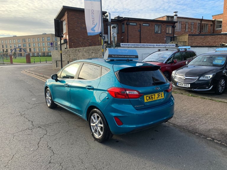 2017 Ford Fiesta 1.0 ecoboost zetec 5 Doors blue petrol ulez compliant 