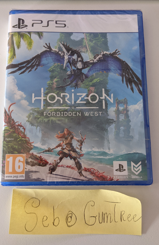 Horizon Forbidden West PS5 Playstation 5 game NEW & SEALED