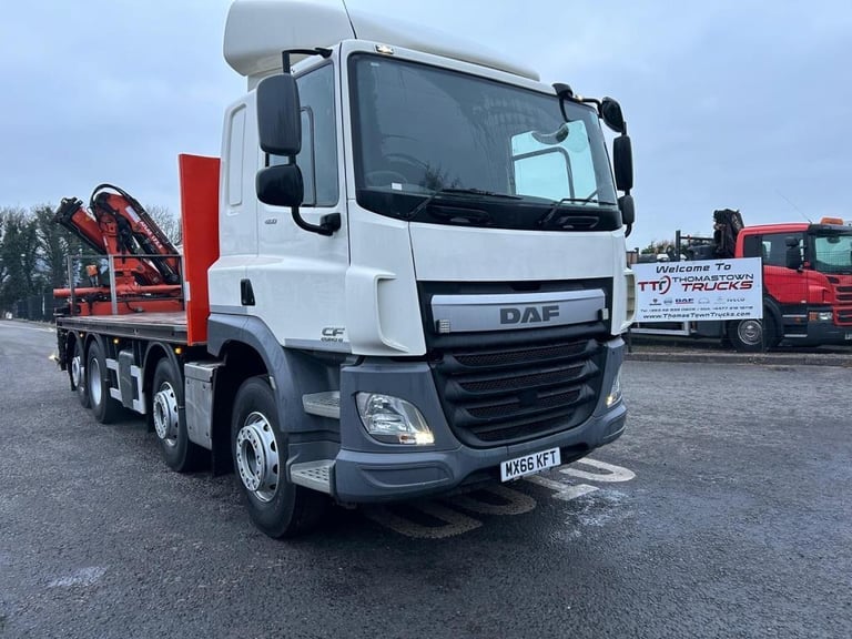 2017 DAF CF 400 EURO 6, Sleepercab, 8X2 Rear Lift Steer Axle