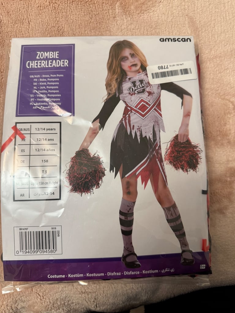 image for Zombi cheerleader costume 