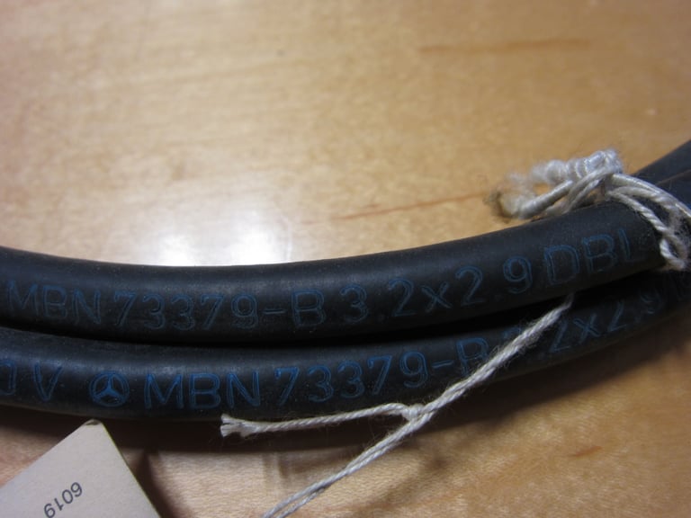 image for MERCEDES MBN73379-B3,2X29DBL6256.70V FUEL HOSE - NEW