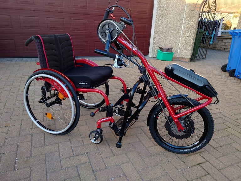 image for Quickie Hybrid Attitude Bike & Quickie Argon 2 Wheelchair