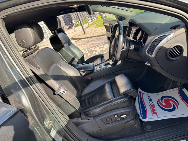 2012 AUDI Q7 3.0 TDI QUATTRO S LINE TIPTRONIC AUTO DIESEL 7 SEATER 5dr GREY 