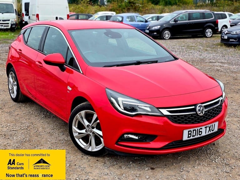 image for 2016 Vauxhall Astra 1.4i Turbo SRi Nav Hatchback 5dr Petrol Auto Euro 6 (s/s) (150 ps) Hatchback ...