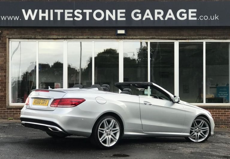 2016 66 MERCEDES-BENZ E-CLASS 2.1 E220D AMG LINE EDITION CABRIOLET 2DR DIESEL G-