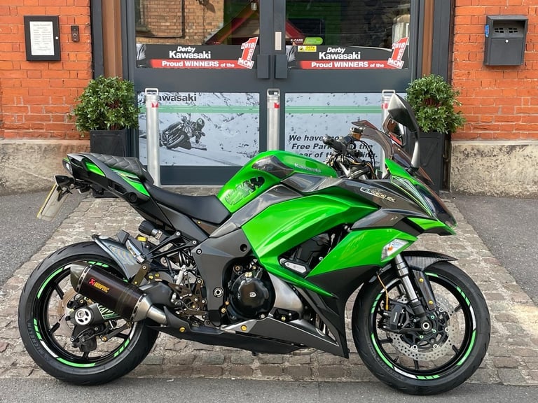 2017 Kawasaki Z1000sx sports touring motorcycle in Green