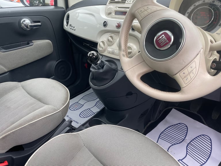 FIAT 500 1.3 M/JET SPORT 59 REG WHITE 3 DOOR MOT APRIL 17TH 2026 TAX £20 LOW INSURANCE 60+MPG
