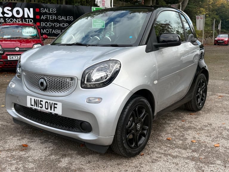2015 smart fortwo 0.9T Prime (Premium) Euro 6 (s/s) 2dr Coupe Petrol Manual