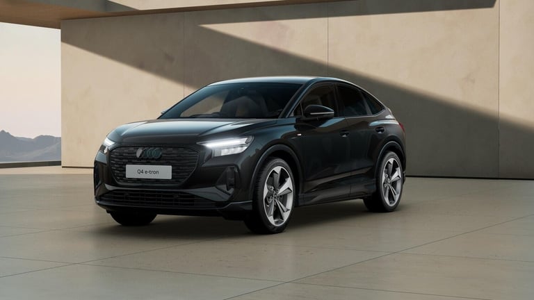 2025 Audi Q4 e-tron 45 Black Edition Sportback Auto quattro 5dr 82kWh SUV Automatic