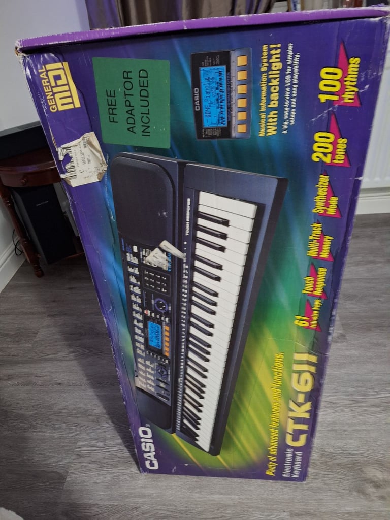 image for Casio CTK 611 Keyboard 