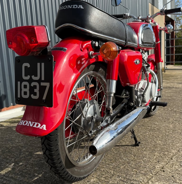 Honda, CD175, 1976, 174 (cc) Restored Vintage / Historic Motorcycle