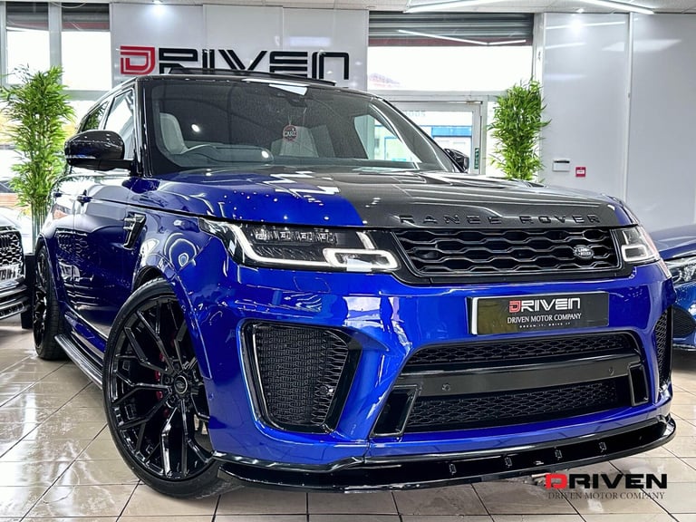 20K EXTRAS! RANGE ROVER SPORT SVR + CARBON + 23 URBAN ALLOYS + FREE DELIVERY!