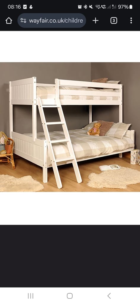 Bunkbeds - light grey 