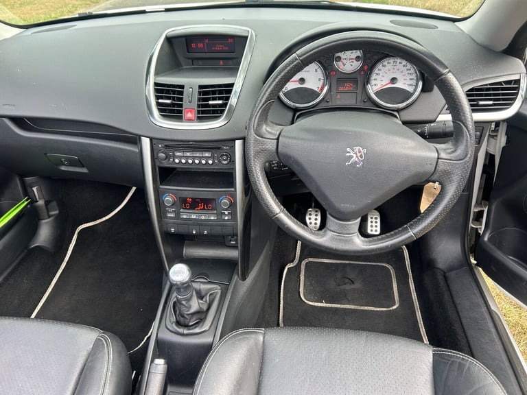 2009 Peugeot 207 CC 1.6 VTi GT Convertible 2dr Petrol Manual Euro 5 (120 ps)