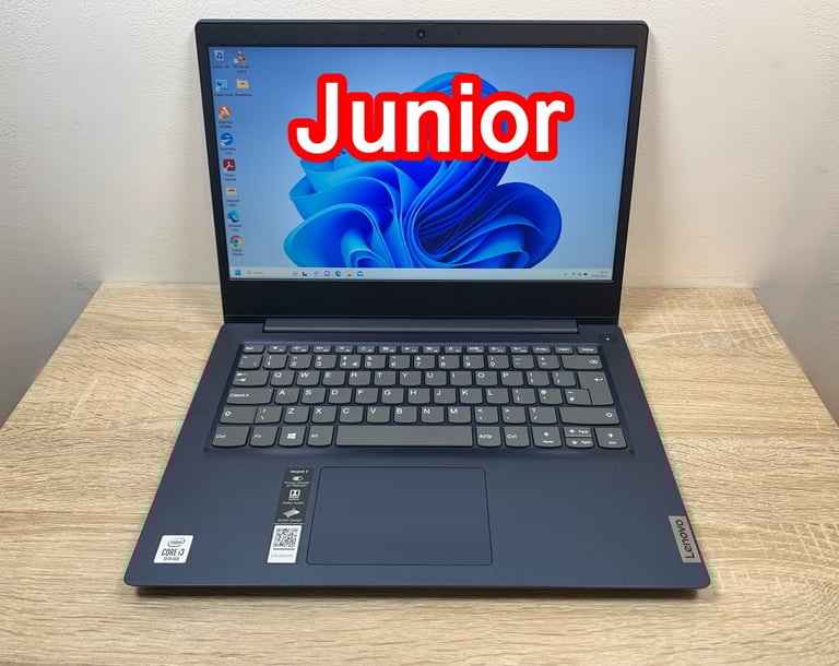 Lenovo i3 10th 12GB 256GB SSD UltraFast Slimline FHD Laptop Win 11, Immaculate Condition