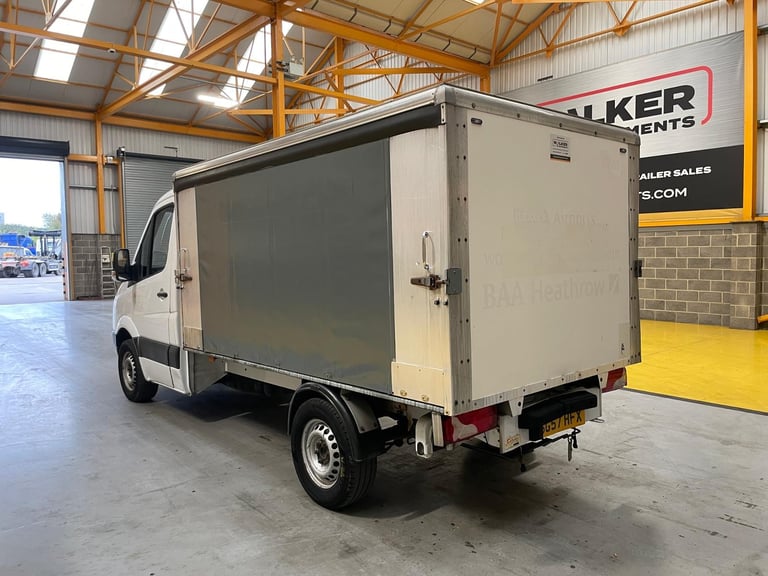 MERCEDES BENZ SPRINTER 311 CDI 3.5 TONNE, EURO 4 CURTAINSIDER - 2008 - SG57 HFX