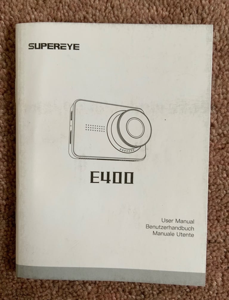 SuperEye E400 Full HD Dashcam