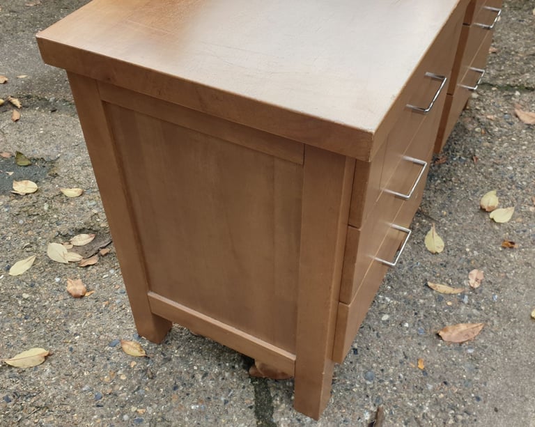 Bed side drawers x 2