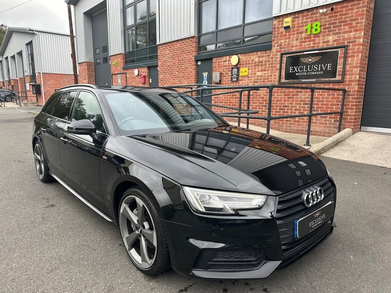2018 Audi A4 Avant 2.0 TDI Black Edition Euro 6 (s/s) 5dr ESTATE Diesel Manual