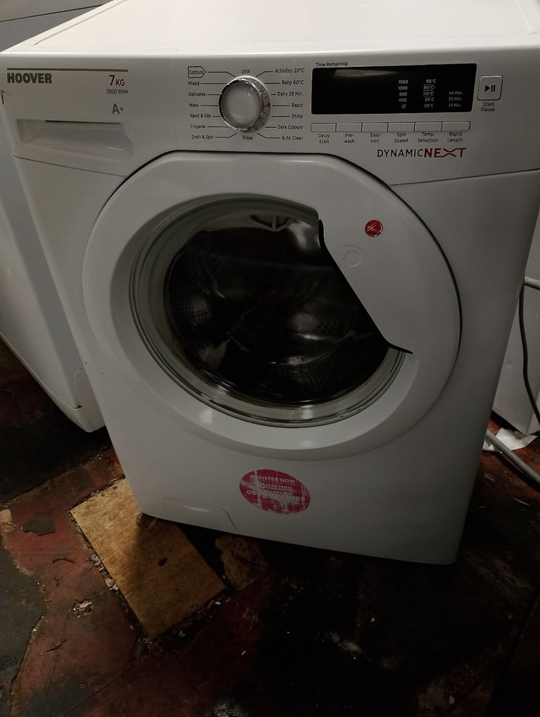 Hoover 7 kg washing machine 1 month warranty 