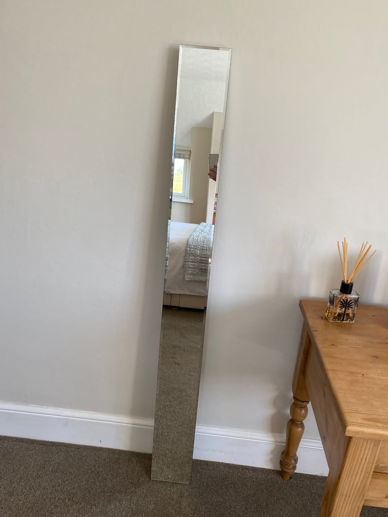 image for Full length slimline mirror 15cm x 150cm