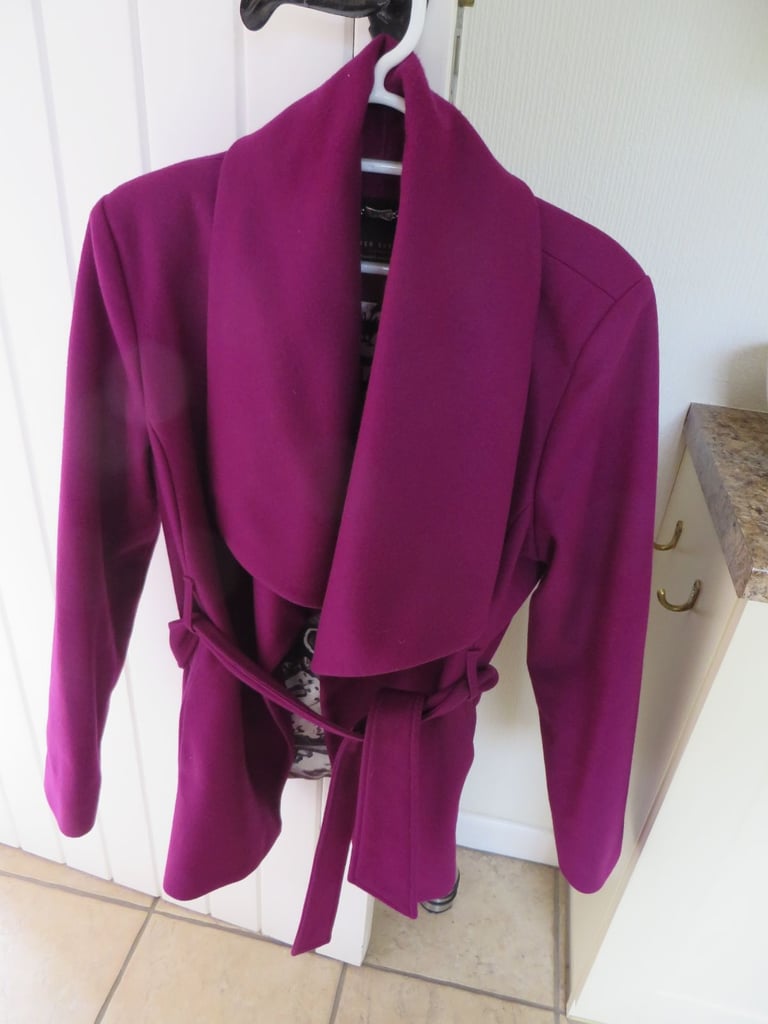 image for Ted Baker size 14     3/4 coat 