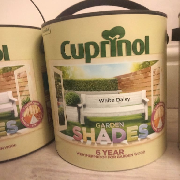 Cuprinol fence paint 4 x 2.5litre tins
