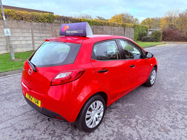 2012 12 MAZDA 2 1.3 TS 5 DOOR PETROL MANUAL £35 TAX LOW INSURANCE SMART MOTOR