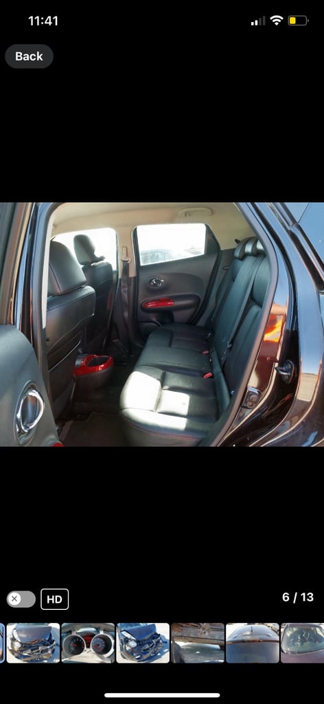 2013 Nissan juke 1.6 automatic BREAKING 