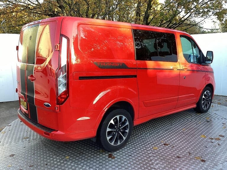 2020 Ford Transit Custom 320 EcoBlue Sport SWB L/R C/C A/C Euro 6 *NO VAT* Combi Van Diesel Autom...