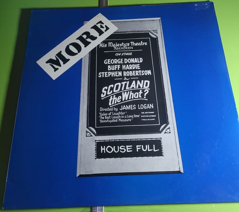 More Scotland The What? Live His Majesty's Aberdeen 1975 STW 75 Vinyl LP  NR MINT (9)