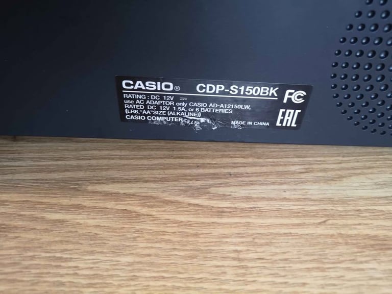 Piano Keyboard Casio CDP-S150BK Keyboard Yousician Premium+ subscription till 24 Nov 2025