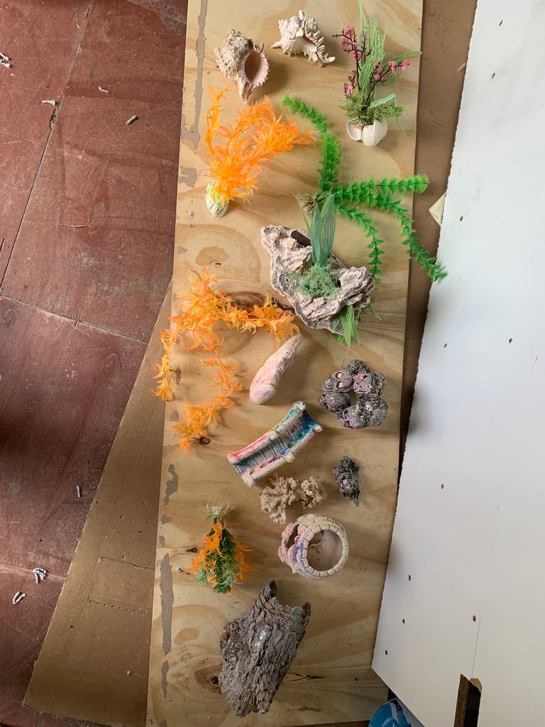 Fish tank ornament 
