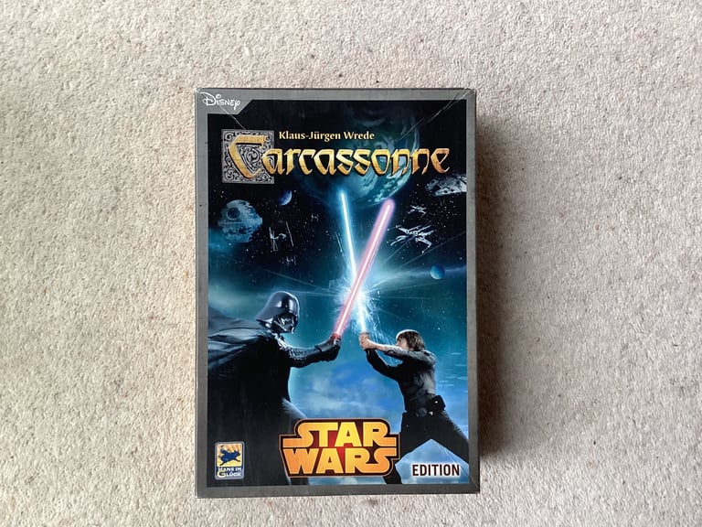 Carcassone game Star Wars edition