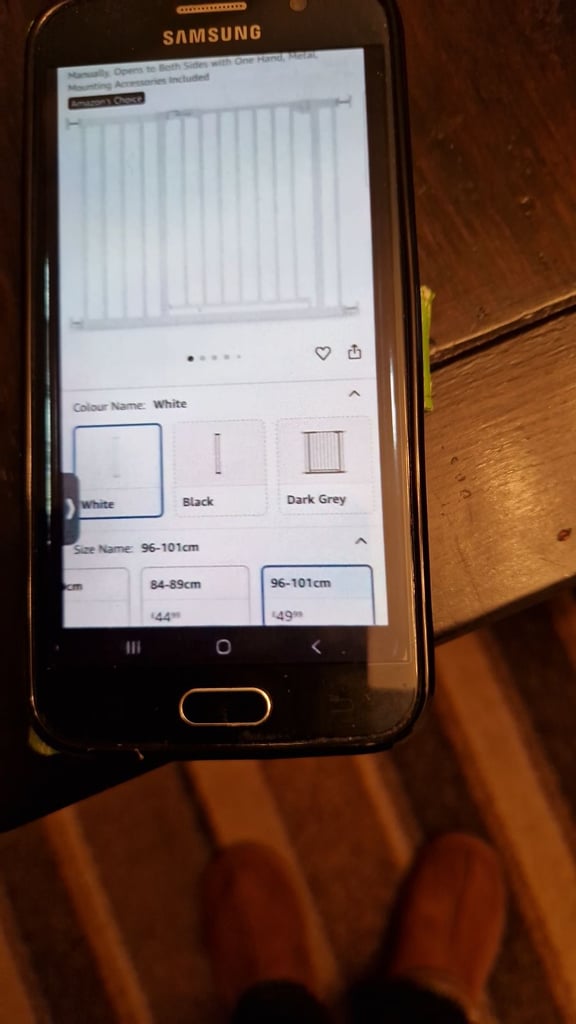 Brand  New  Hauck  Pressure  Fit  Baby  Gate. 