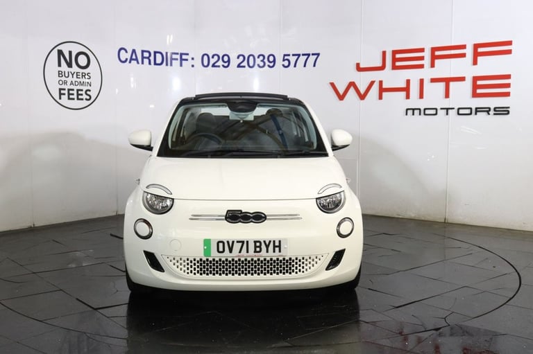 2021 Fiat 500e C 42kWh Icon 2dr Auto Convertible (SAT NAV, CRUISE)  Convertible ELECTRIC Automatic